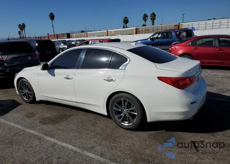 2017 Infiniti Q50 Premium z USA, uszkodzony, nr VIN JN1EV7AP9HM740102